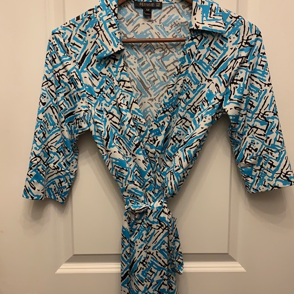 Femme de Carrière Wrap dress - Picture 1 of 8